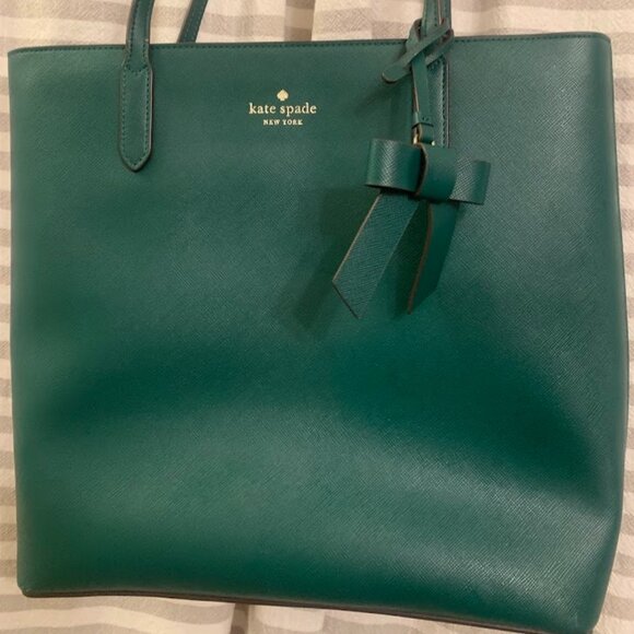 Kate Spade Deep Green Tote - Brynn - Picture 1 of 6